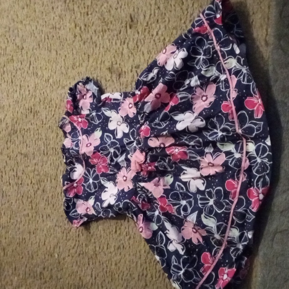 Girl's Summer *Flower Print* Dress